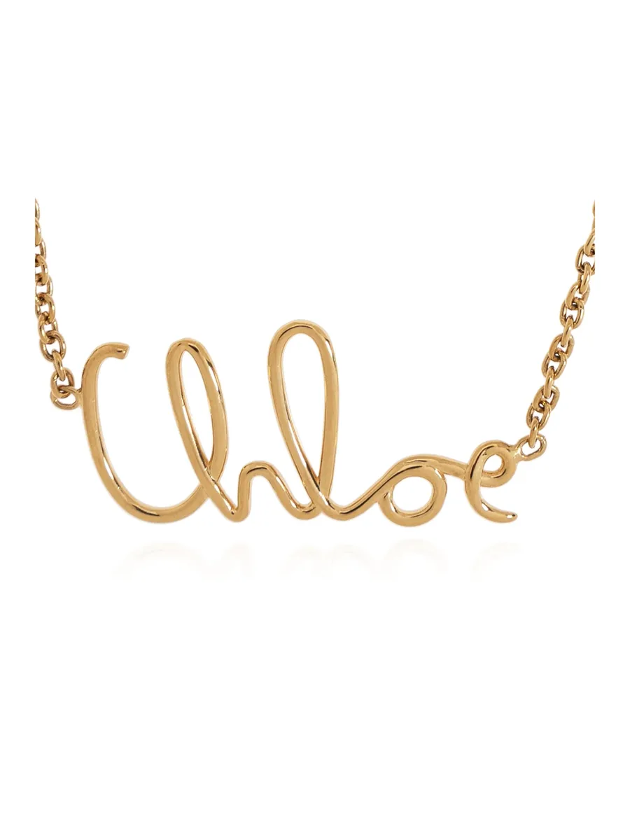 колье The Chloé с логотипом 8