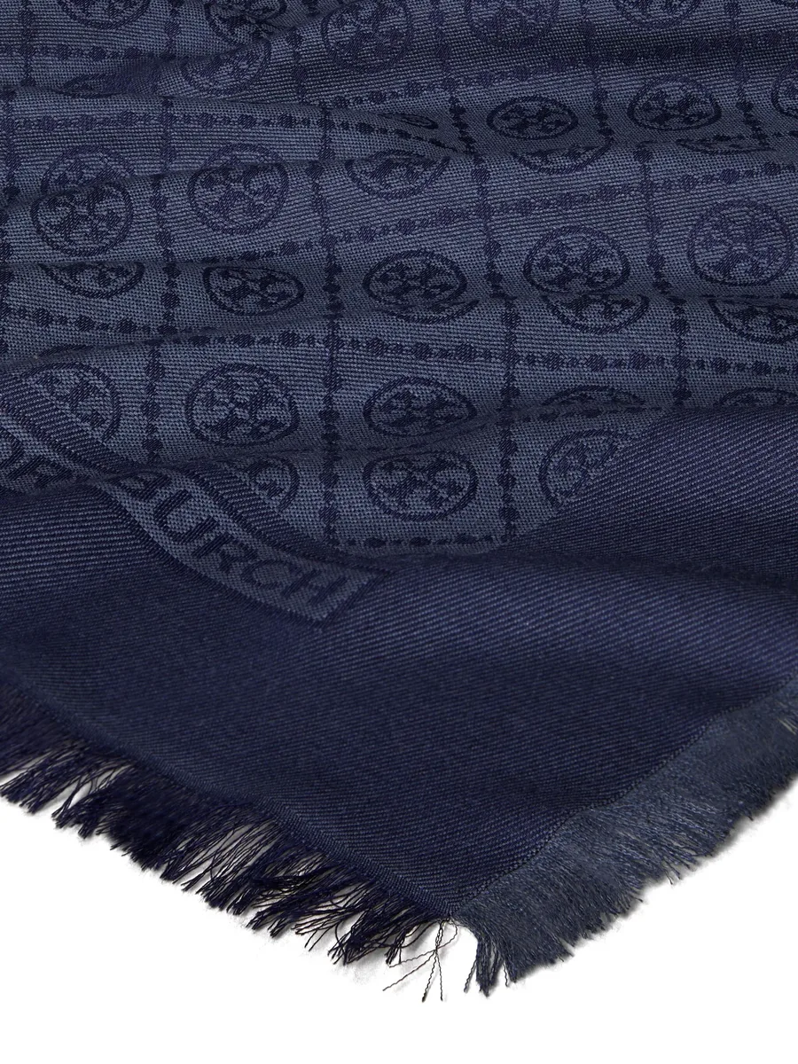жаккардовый шарф T Monogram 5