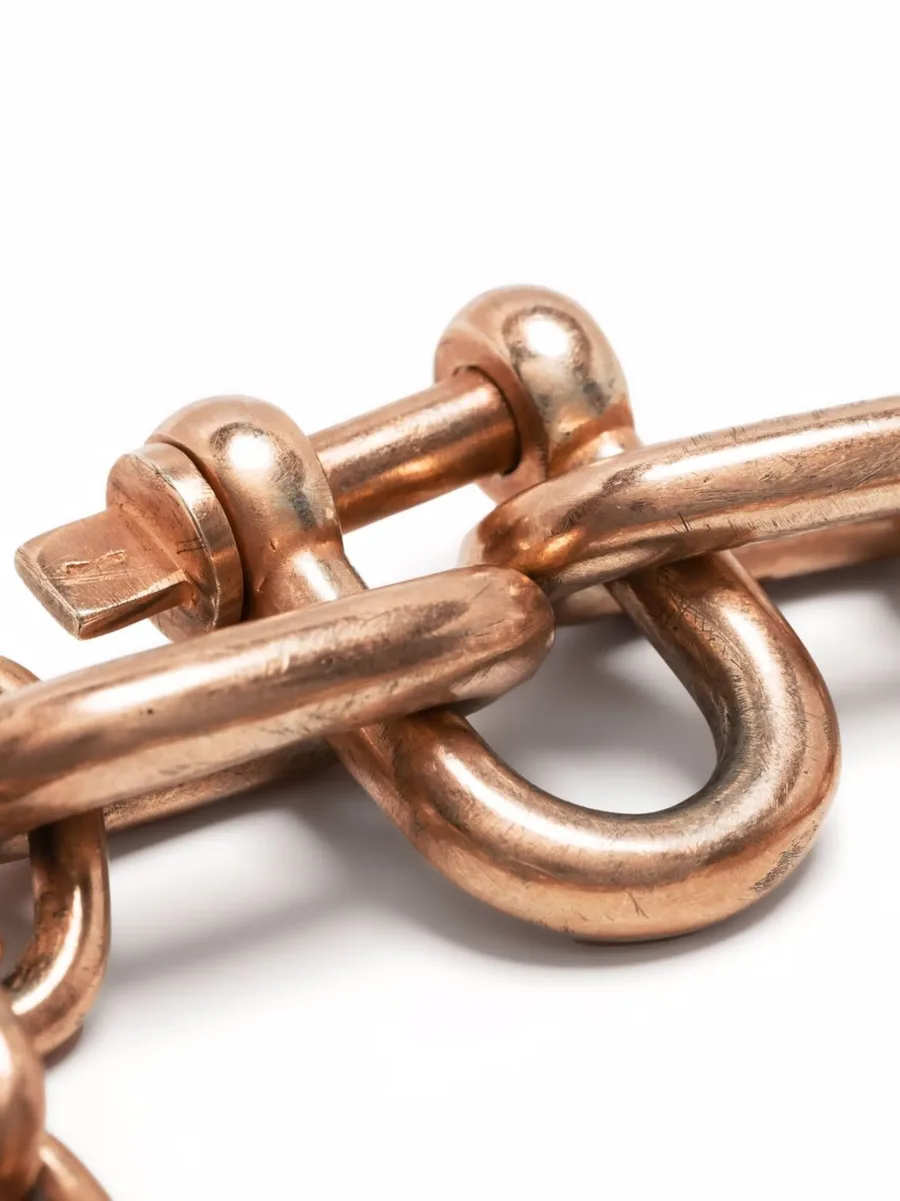 позолоченный браслет Grade Chain с подвеской 5