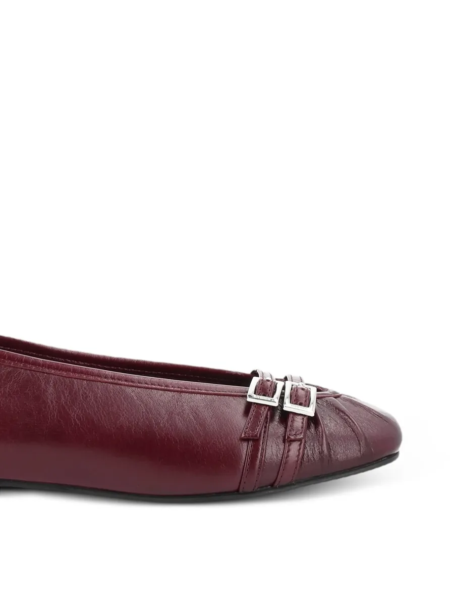 buckled ballet flats 4