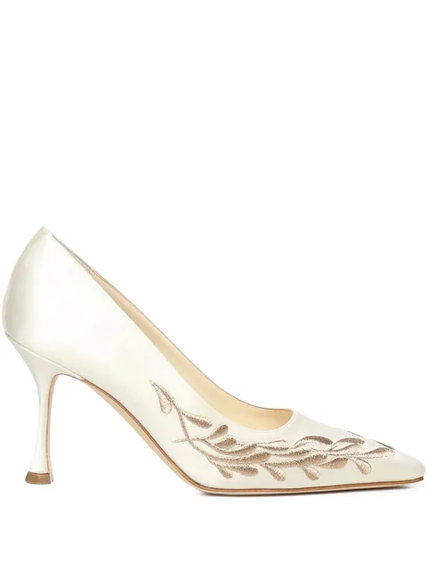 embroidered-paisley pumps