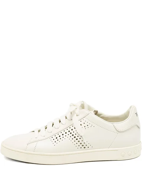 2024 perforated leather sneakers