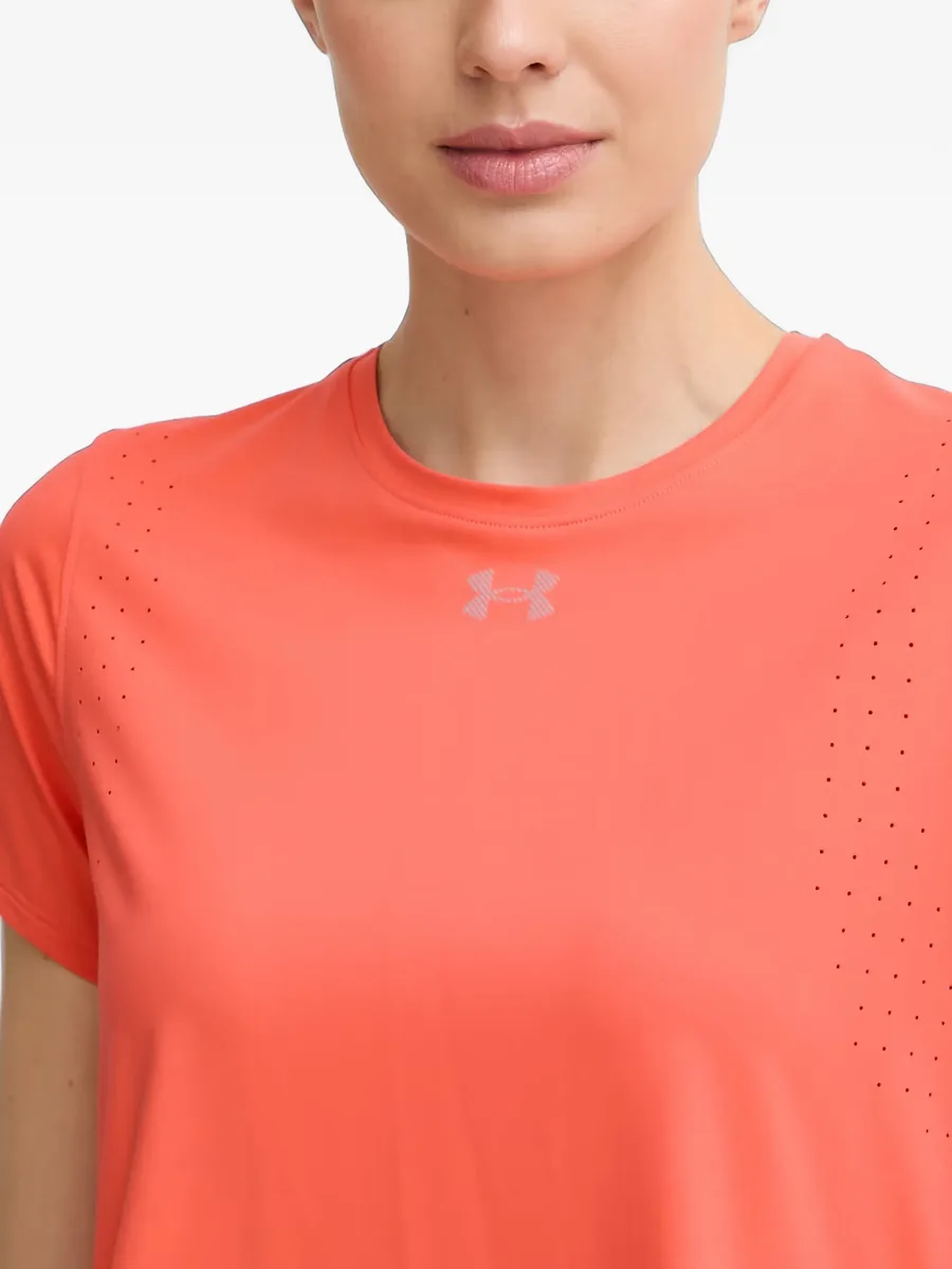 Velociti Pro perforated-detail logo-print T-shirt 4