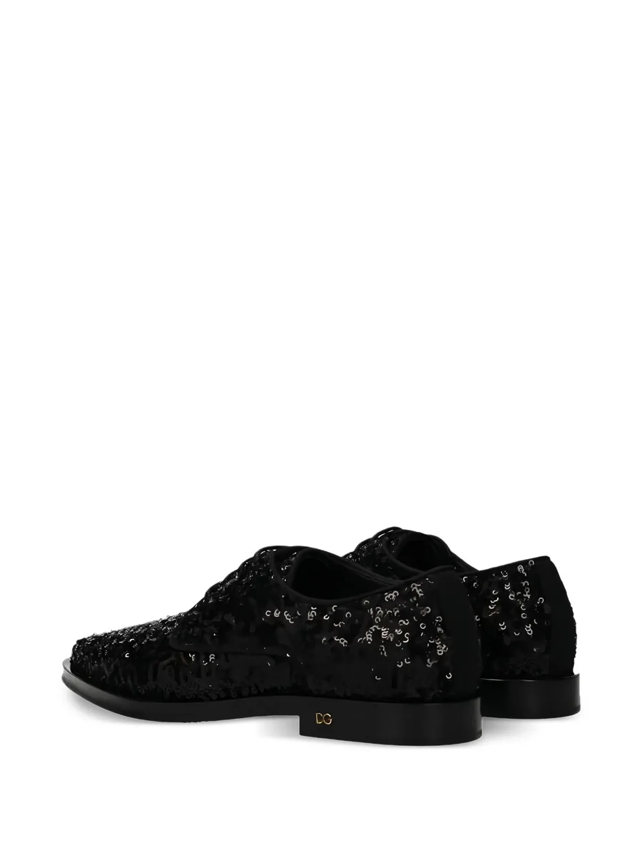 Sequins Lace-up Shoes 4