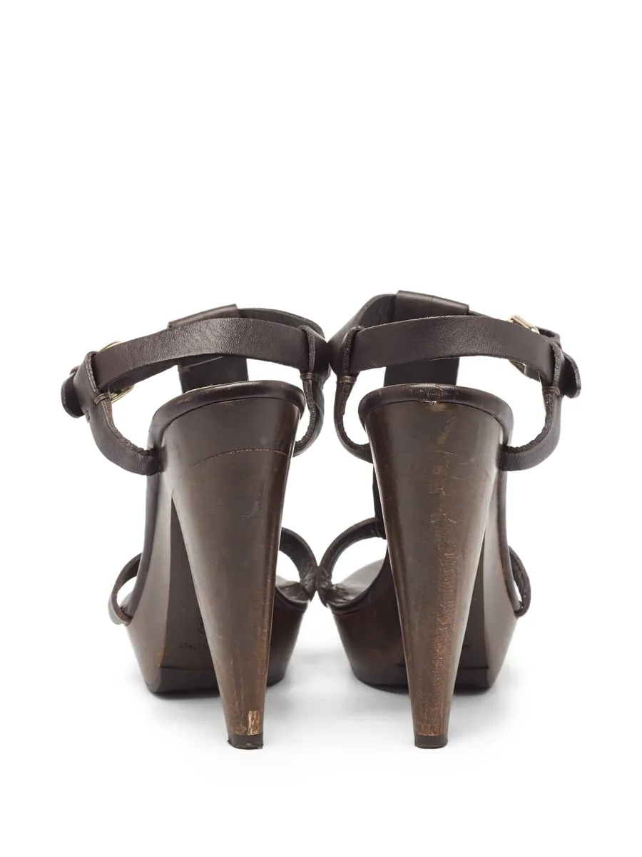 125mm T-strap sandals 6