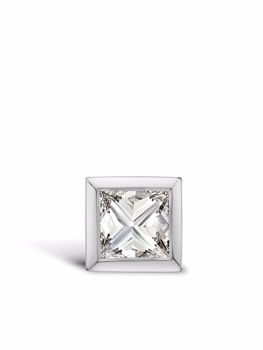 серьги RockChic из белого золота с бриллиантами 3