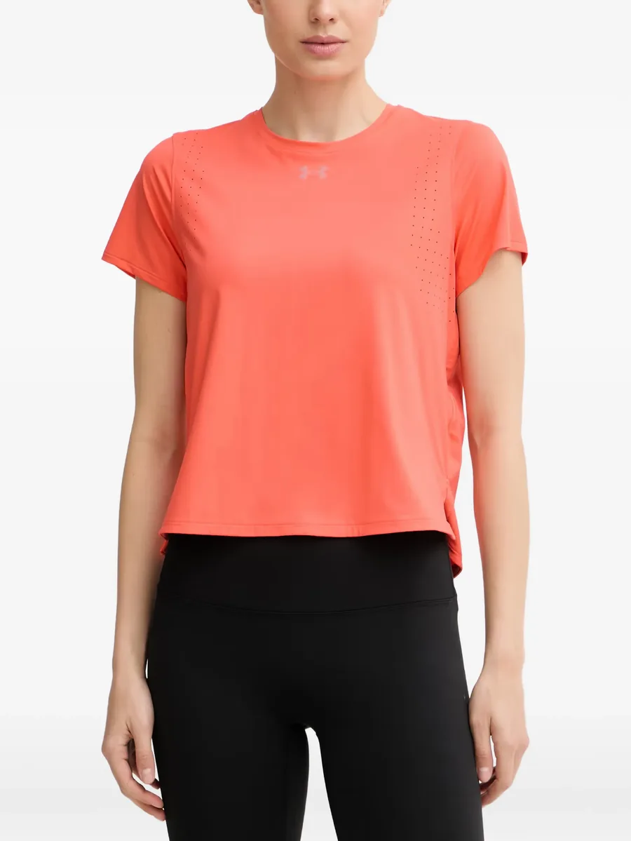 Velociti Pro perforated-detail logo-print T-shirt 1