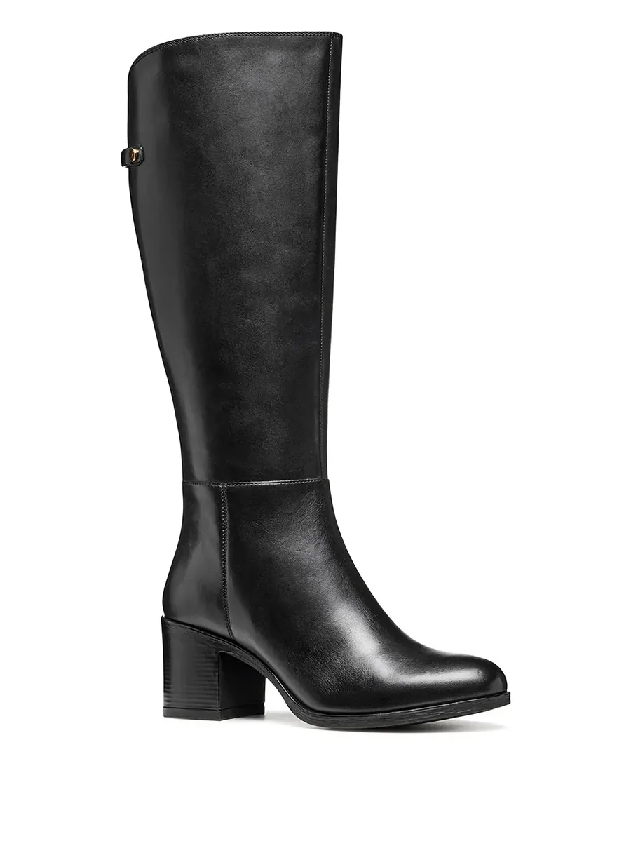 65mm New Asheel block-heel knee-high boots 3