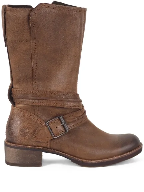 Whittemore Mid Side-Zip "Dark Brown" boots