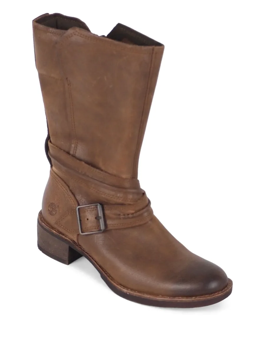 Whittemore Mid Side-Zip "Dark Brown" boots 4