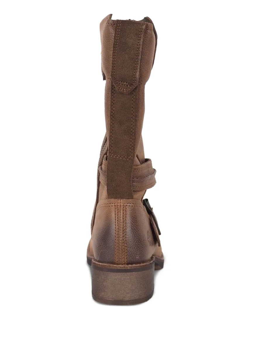 Whittemore Mid Side-Zip "Dark Brown" boots 8