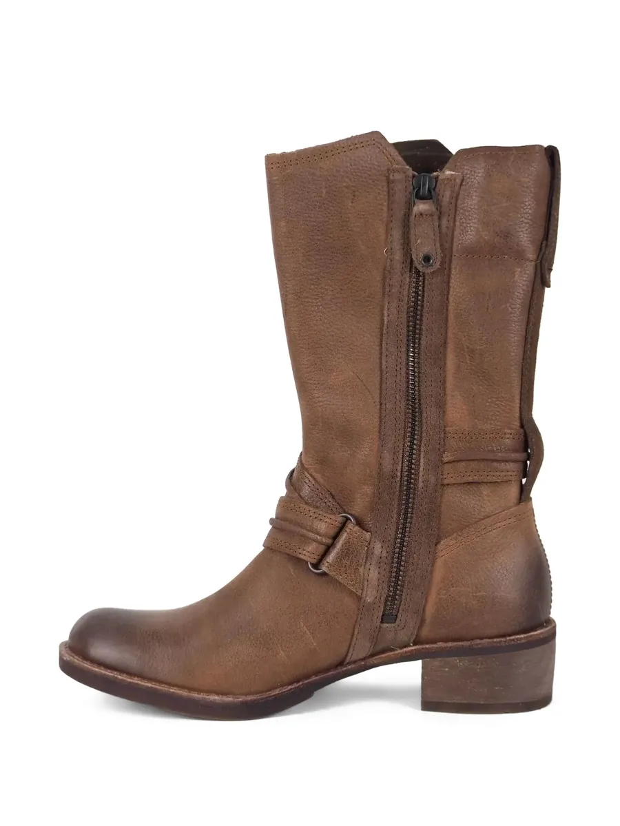 Whittemore Mid Side-Zip "Dark Brown" boots 9