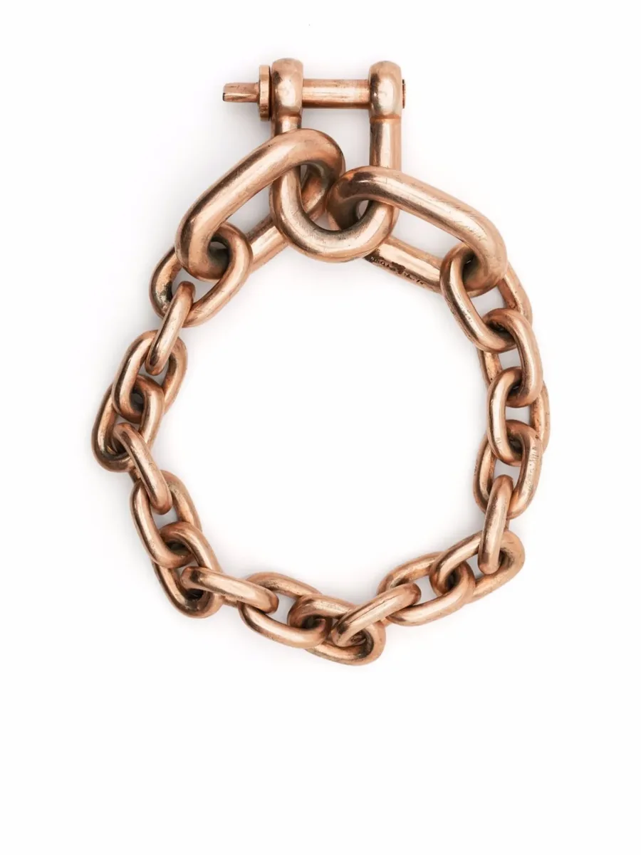 позолоченный браслет Grade Chain с подвеской 1