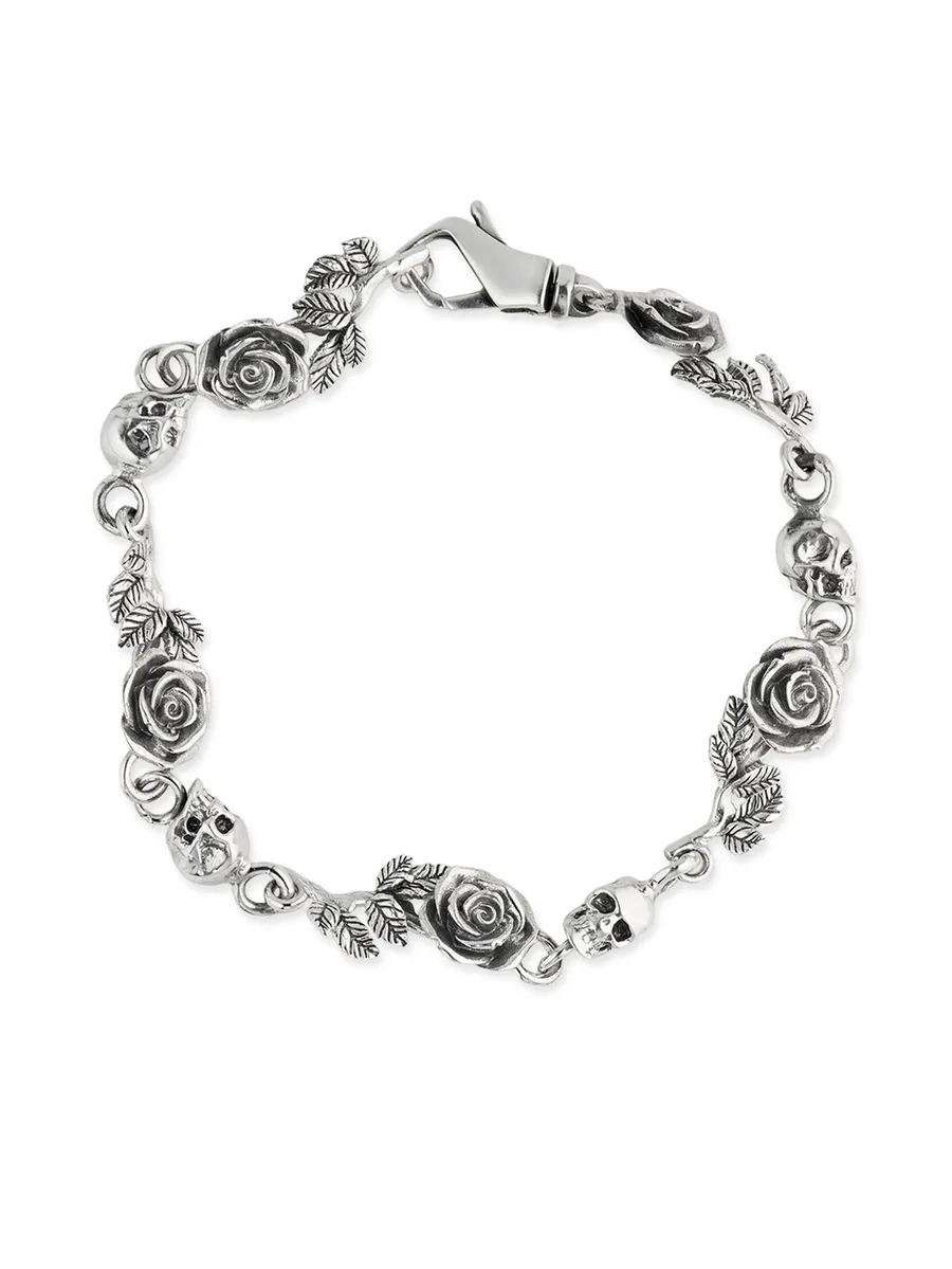 браслет Rose & Skull 1