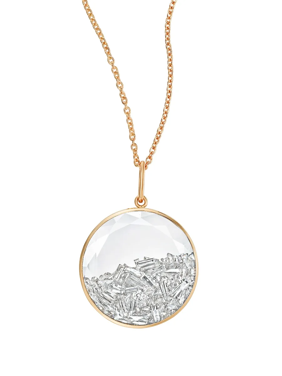 колье из желтого золота с бриллиантами и сапфирами 1