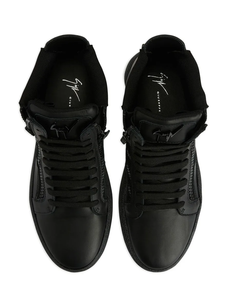 GZ94 leather high-top sneakers 7
