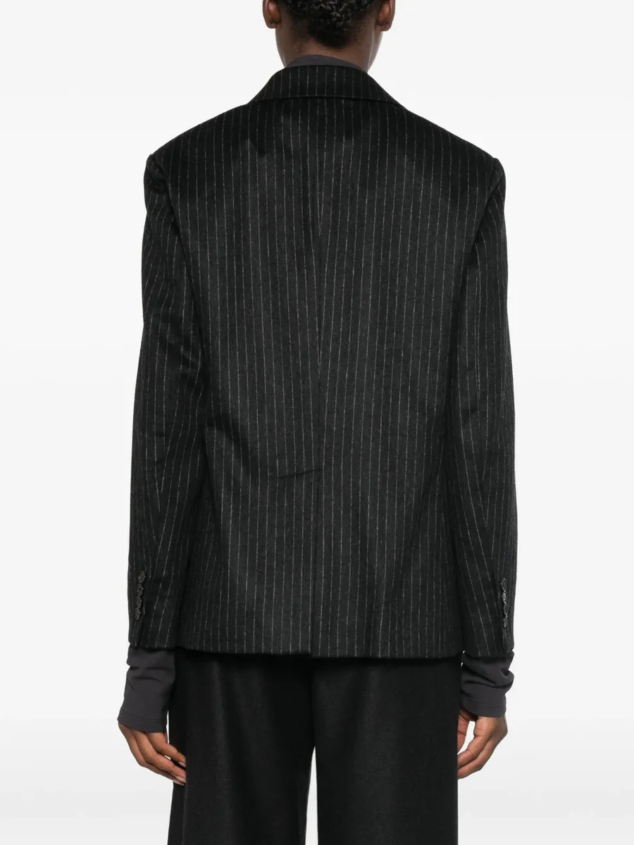pinstripe-pattern notched-lapels jacket 4