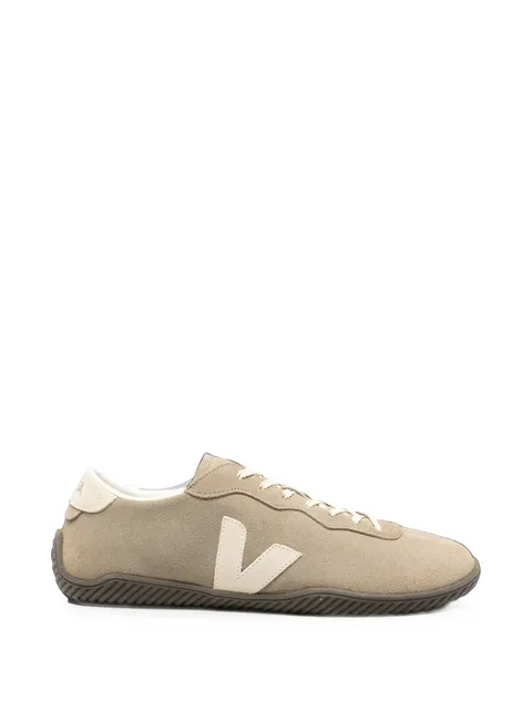 Jitsu suede logo-patch sneakers
