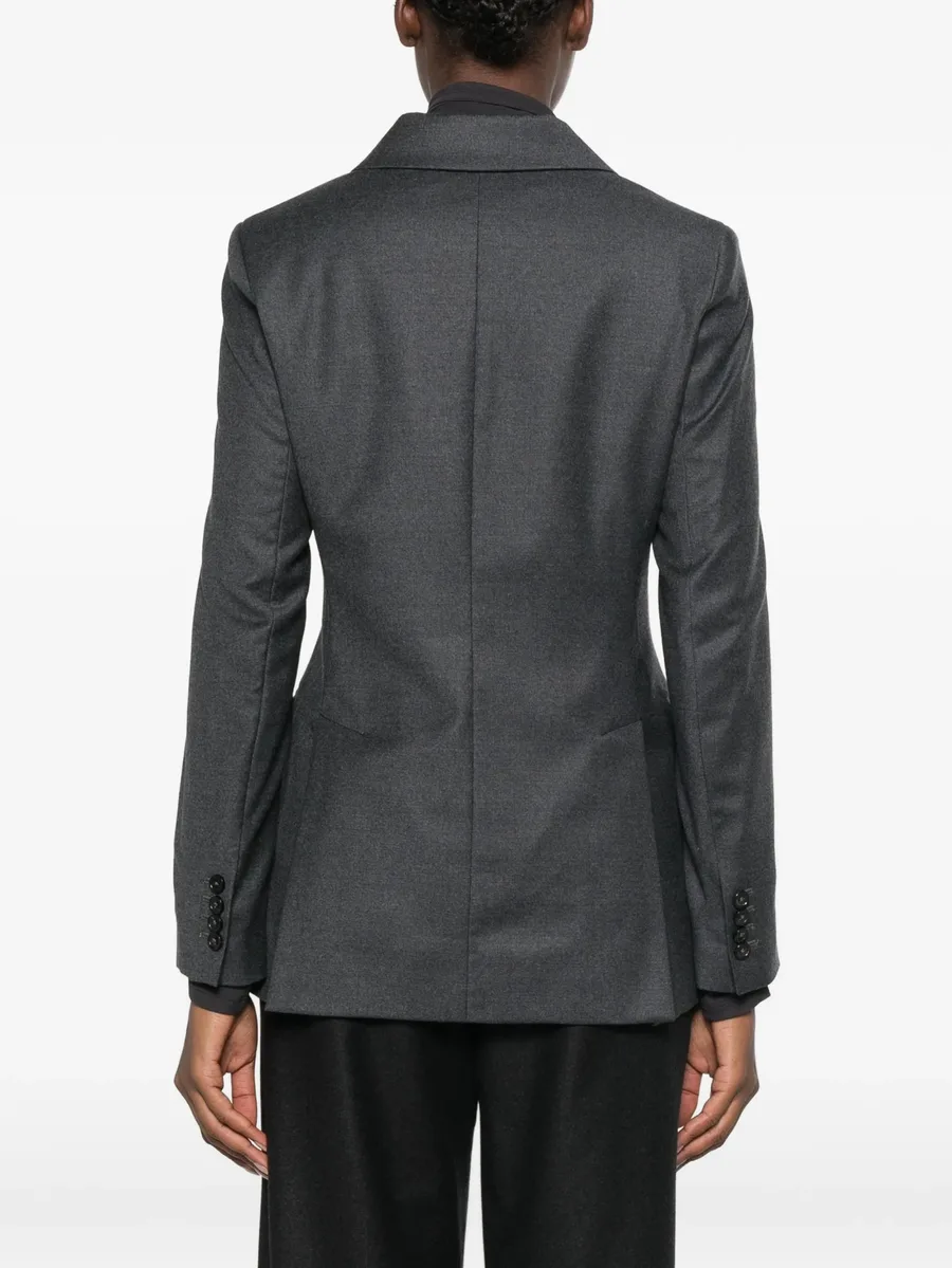 double-breasted peaked-lapel jacket 4