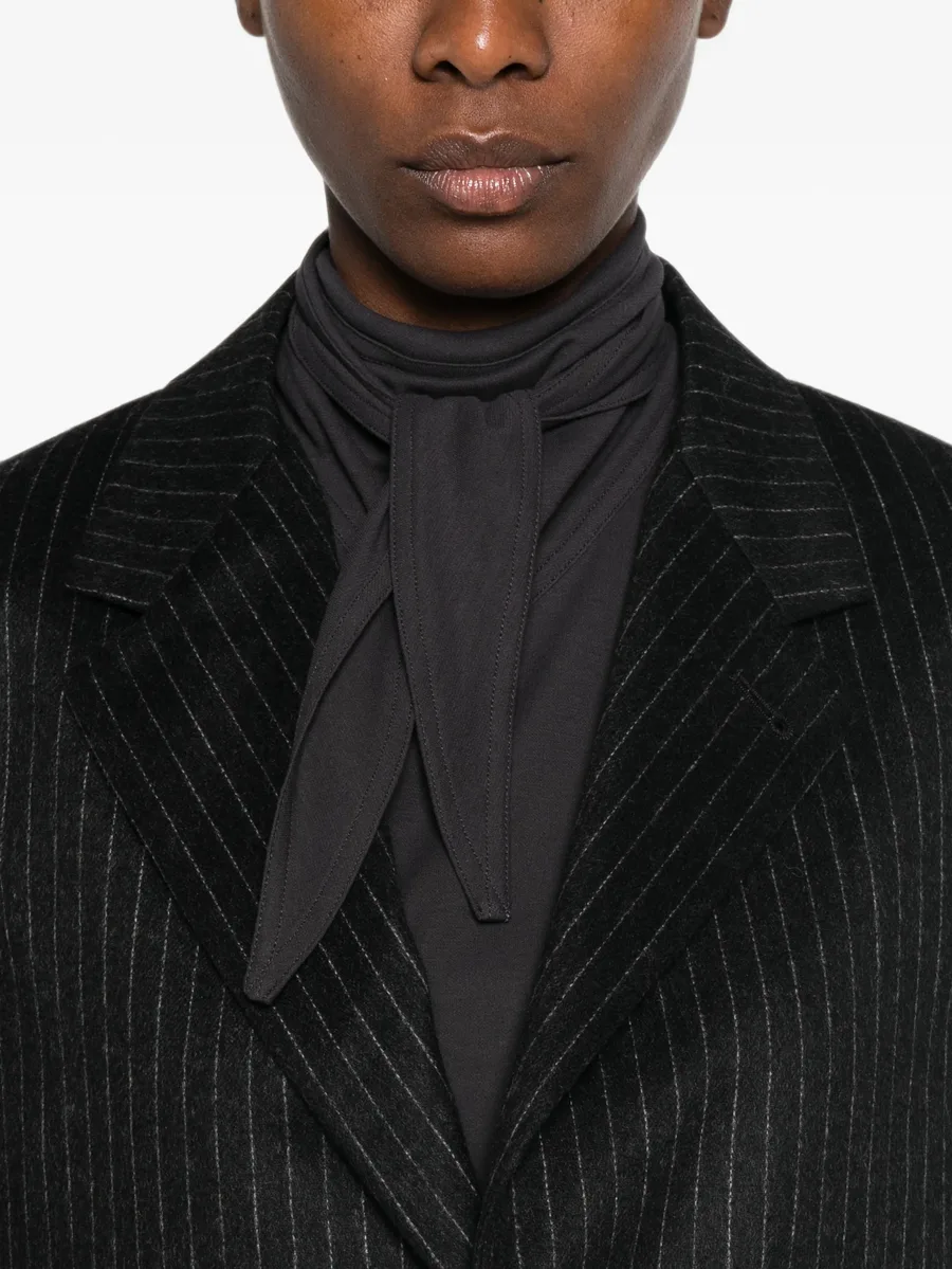 pinstripe-pattern notched-lapels jacket 5