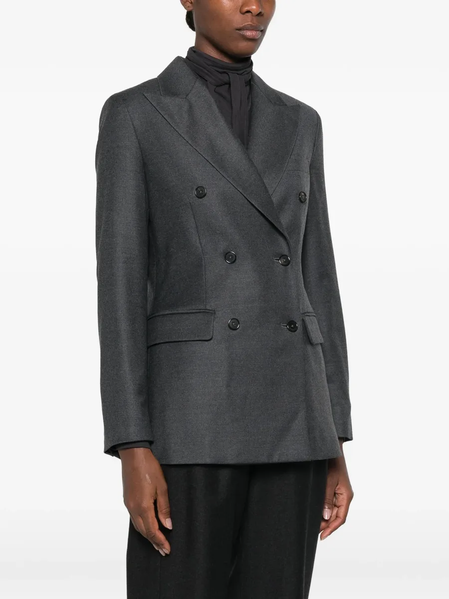 double-breasted peaked-lapel jacket 3