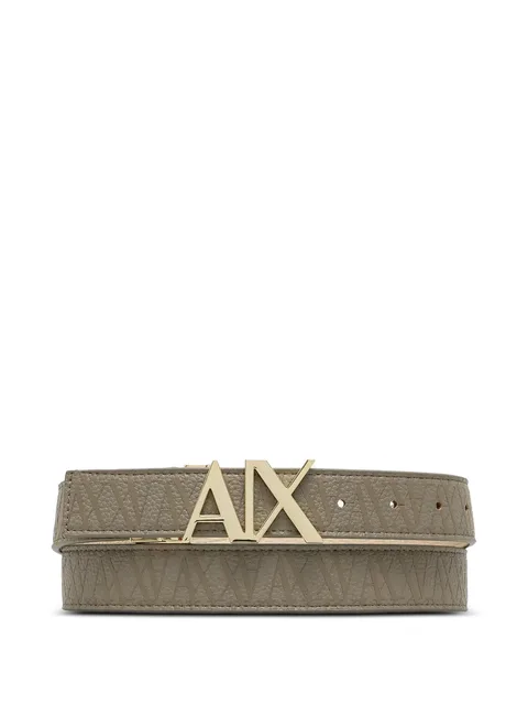 logo-buckle belt