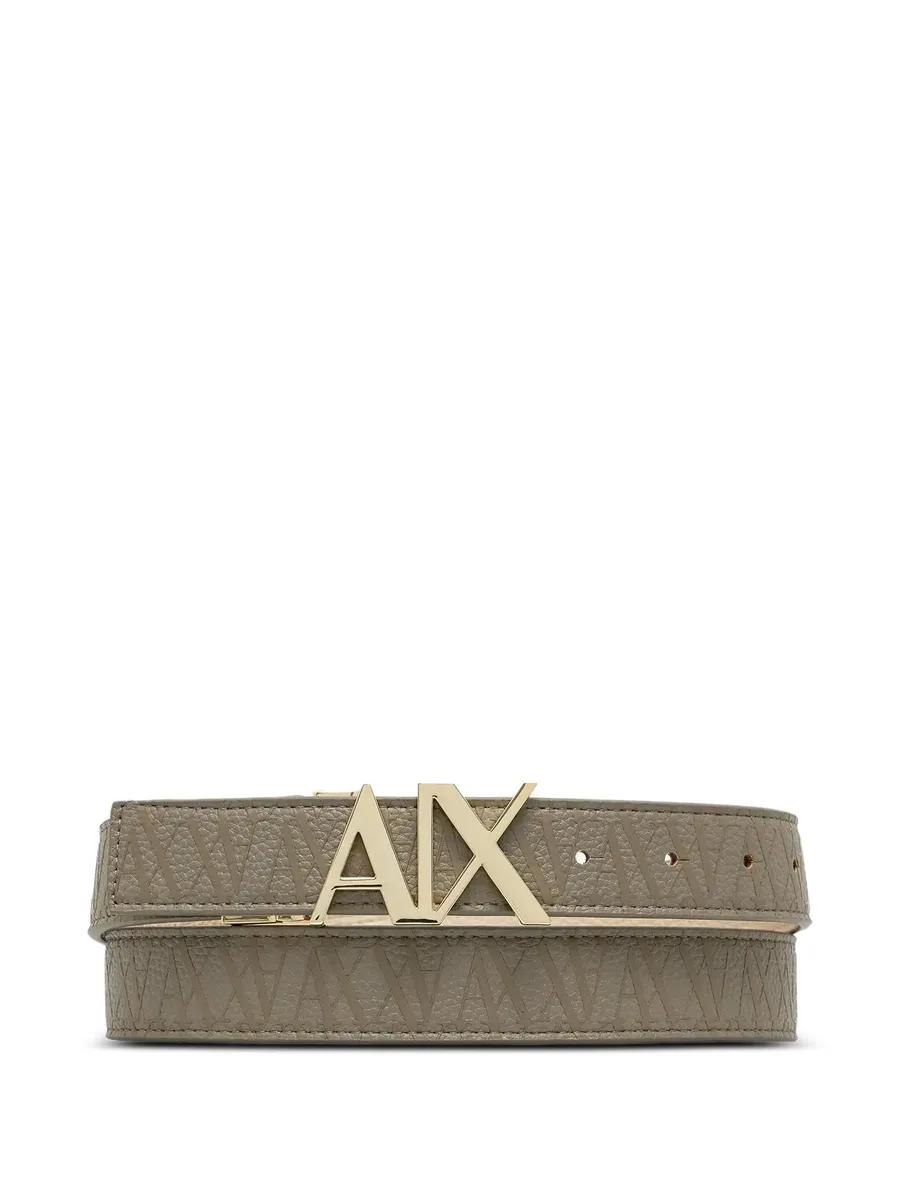 logo-buckle belt 1