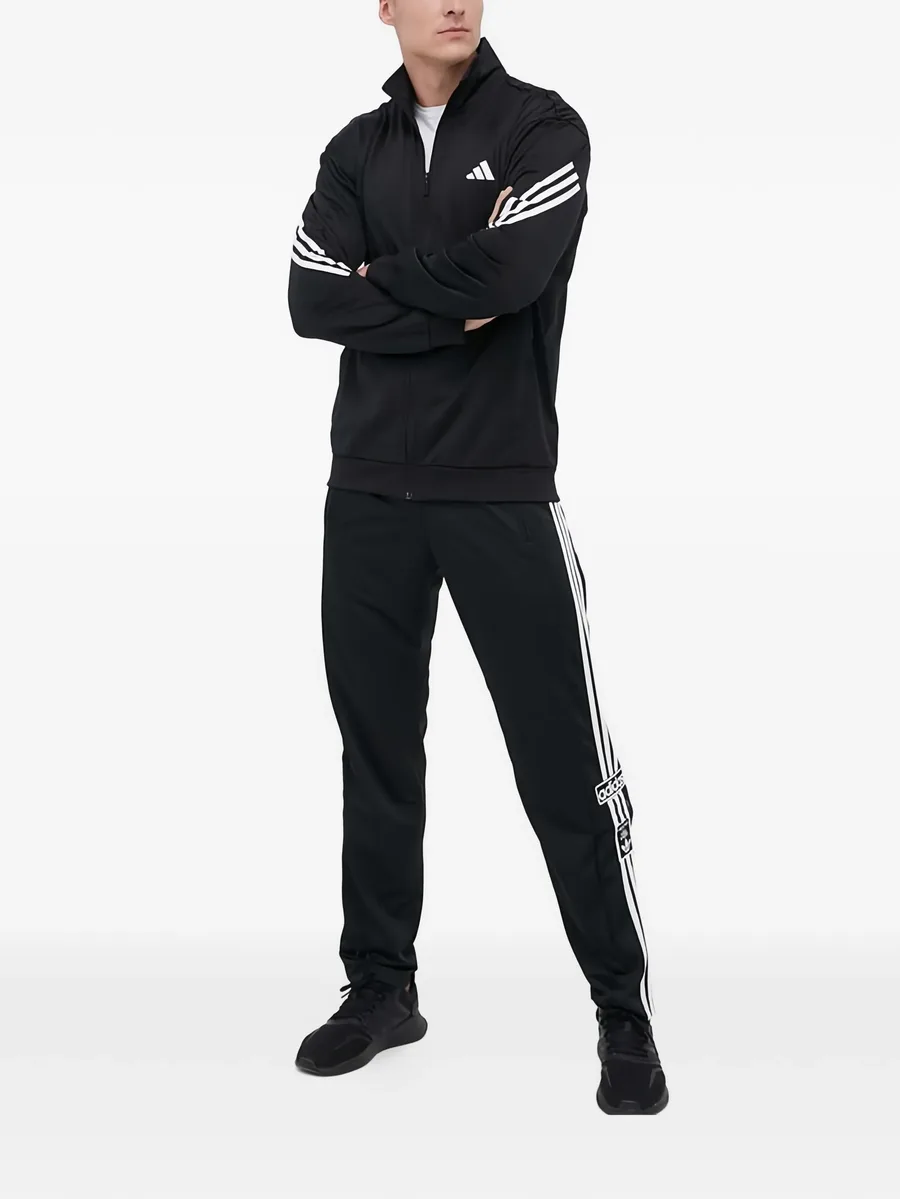 stripe zip-up jacket 4