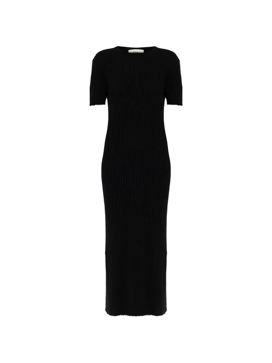 Isabela ribbed midi dress 1