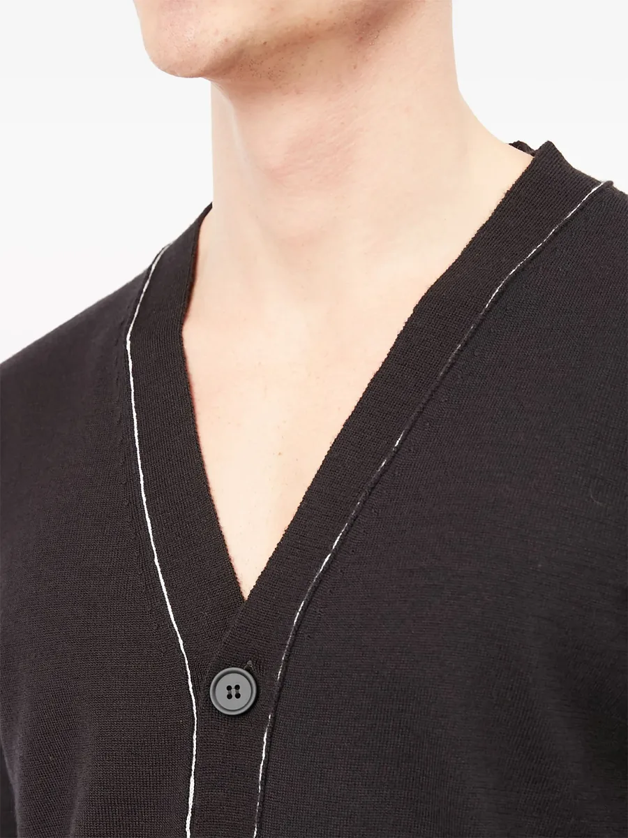 single-stitch fine-knit cardigan 14