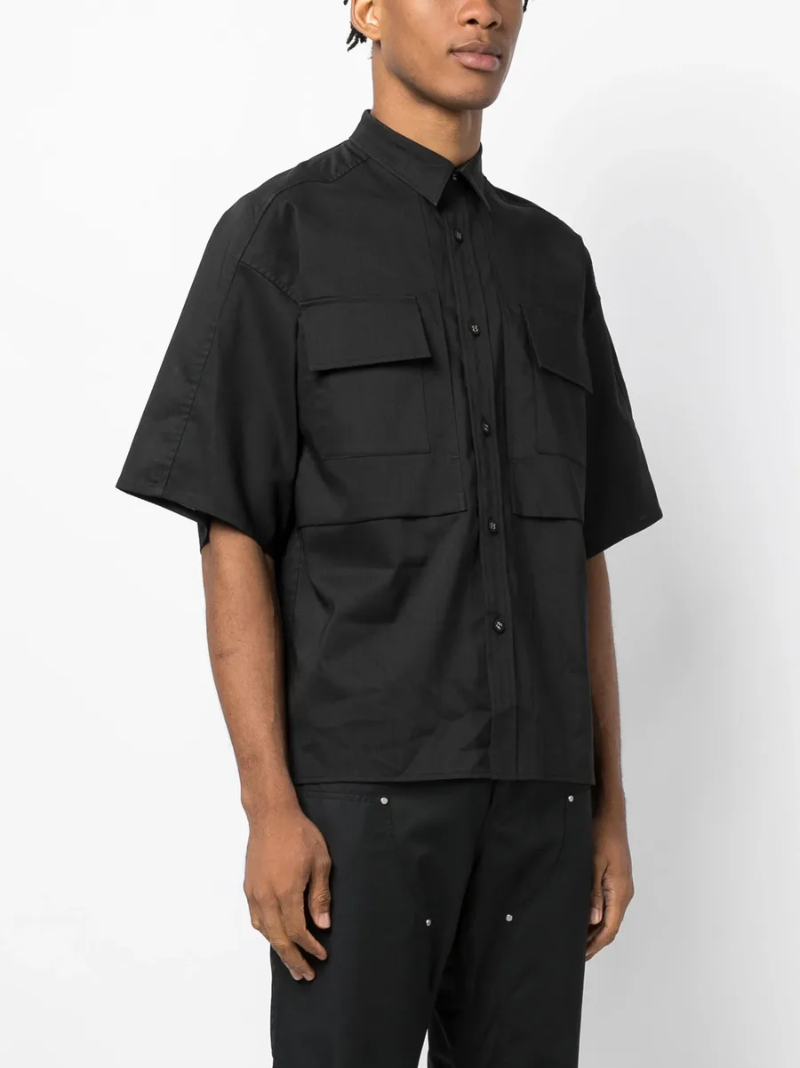 chest-pockets button-up shirt 6