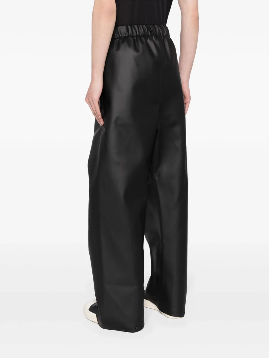 pleated wide-leg trousers 4