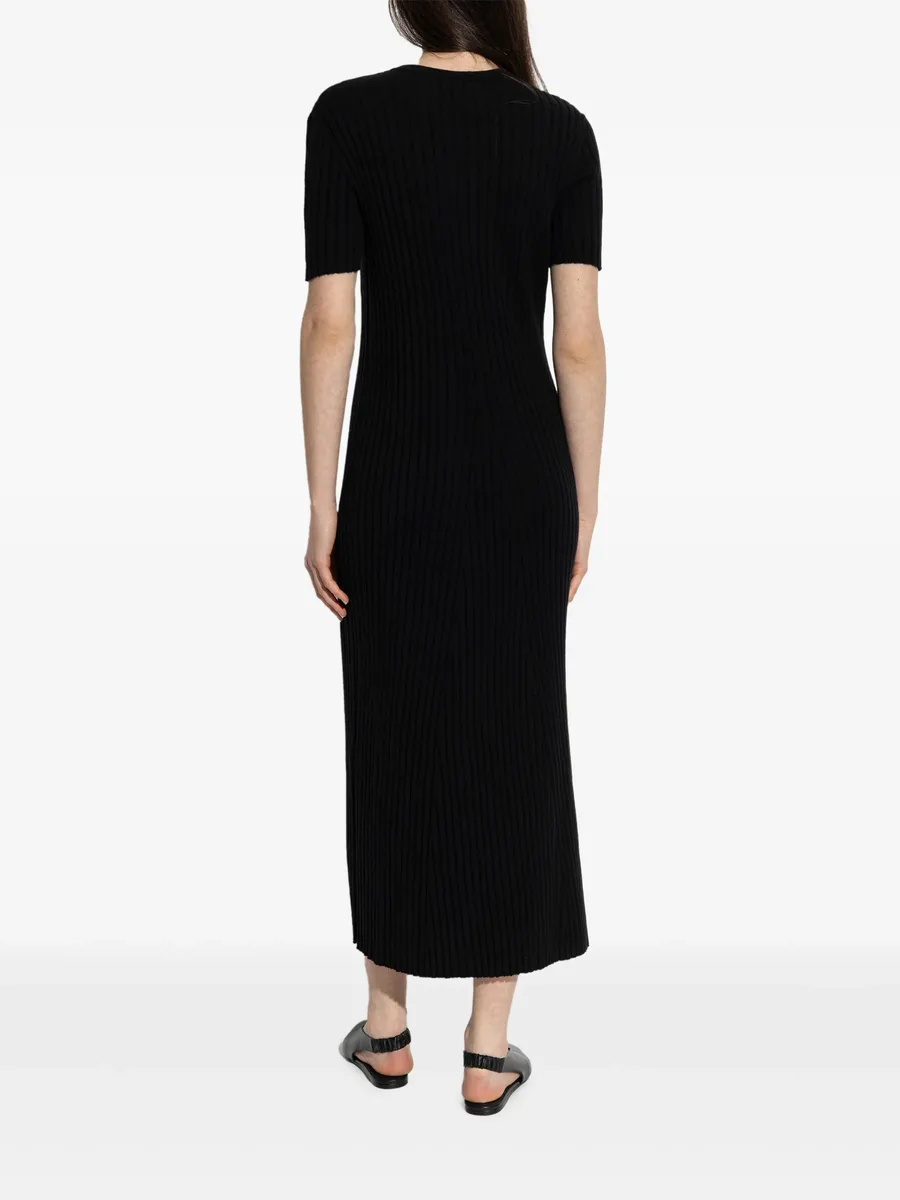 Isabela ribbed midi dress 8