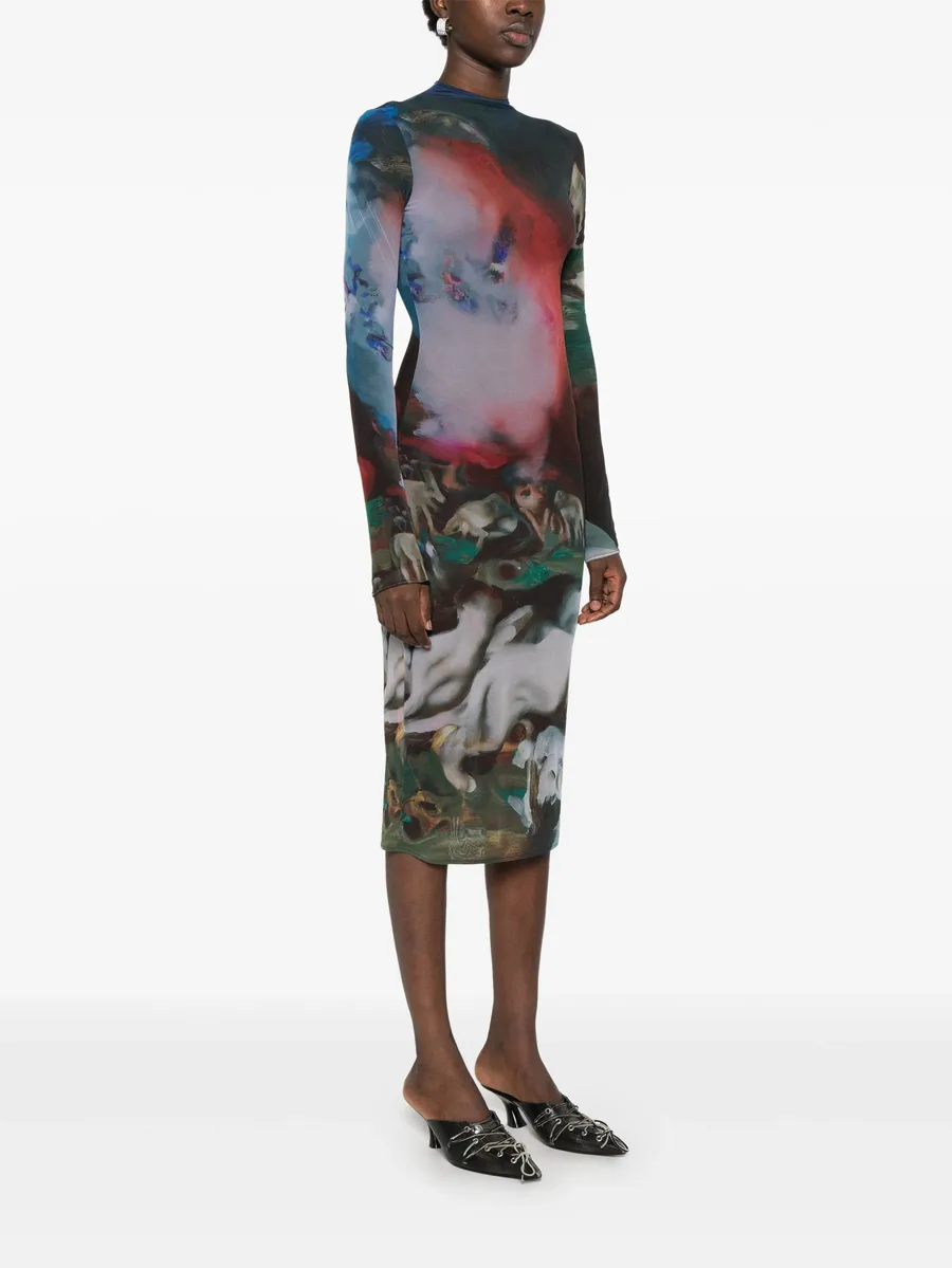 x Ambera Wellmann Impossession midi dress 5