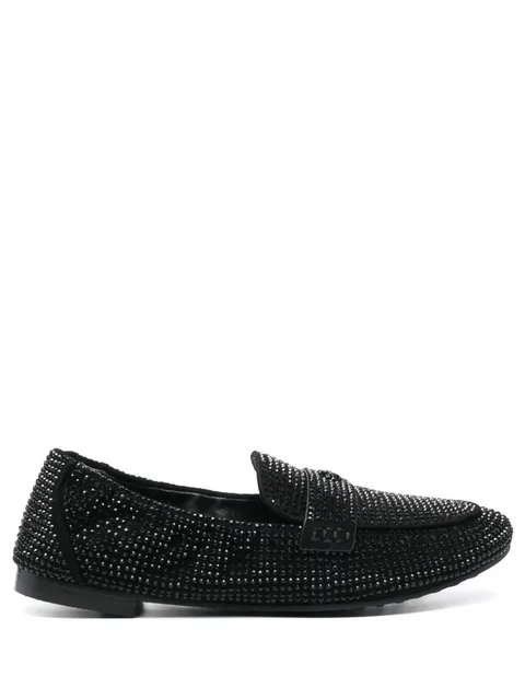 Ballet leather loafers