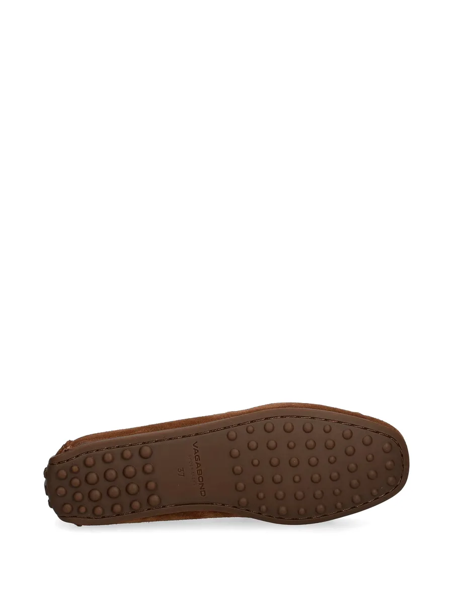 Larissa bow-detail suede loafers 9