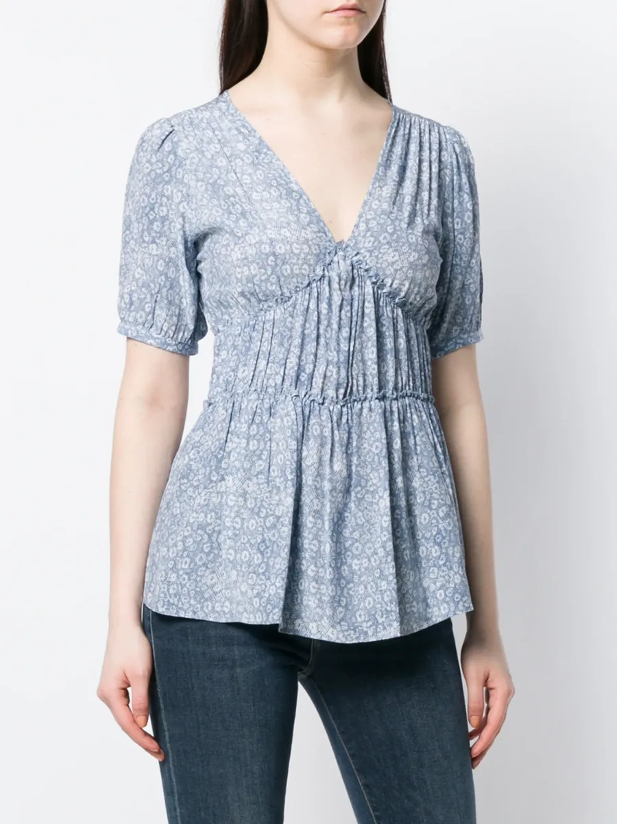floral print blouse 5