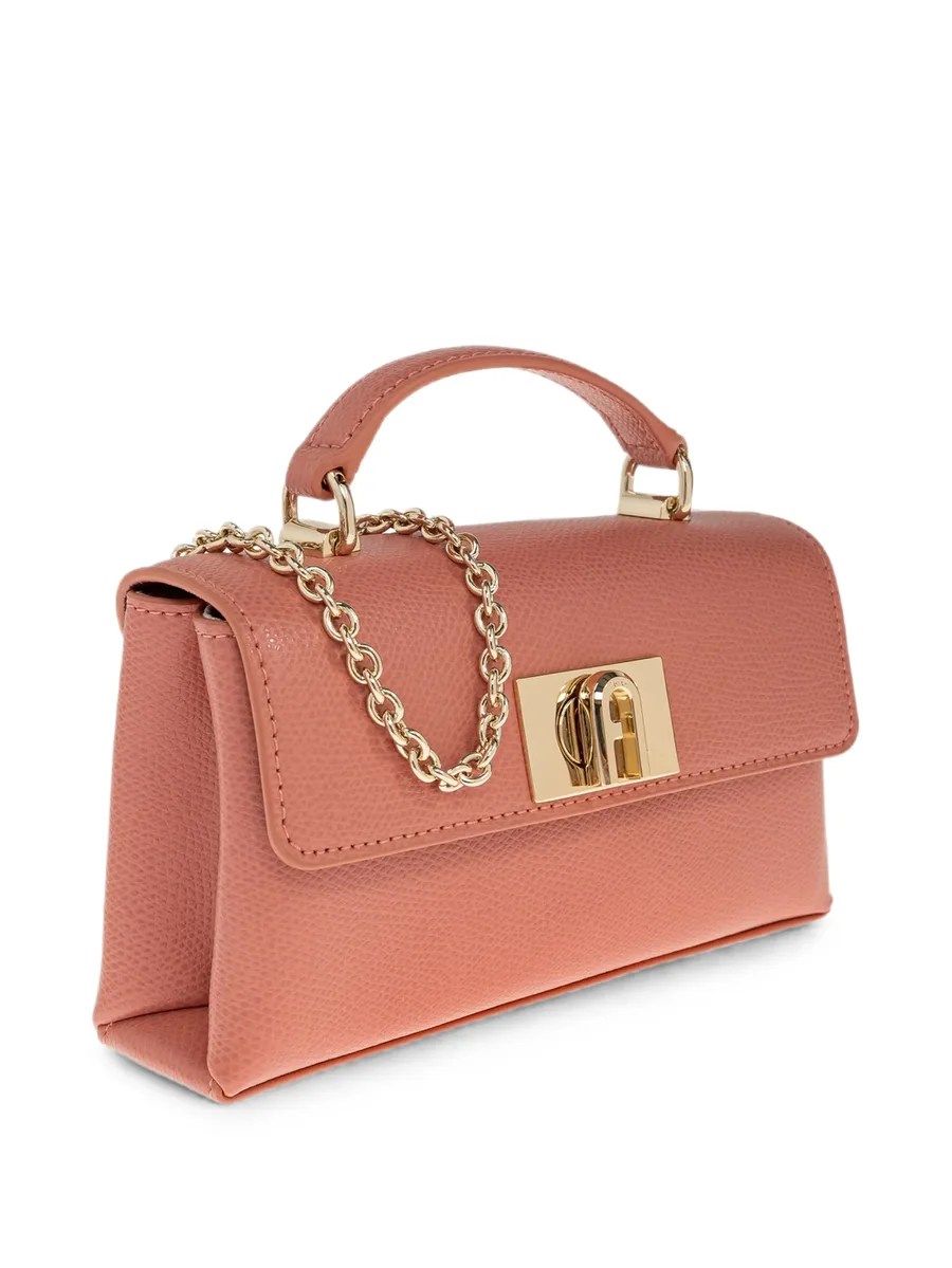 logo-plaque leather mini bag 7