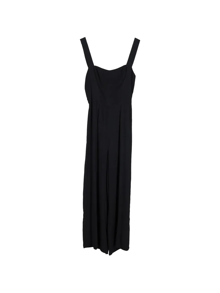 square-neckline sleeveless jumpsuit 1