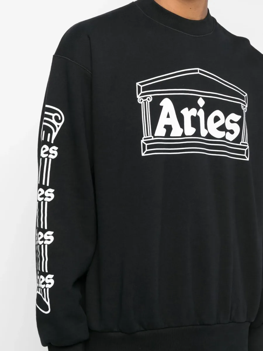 logo-print long-sleeve top 11