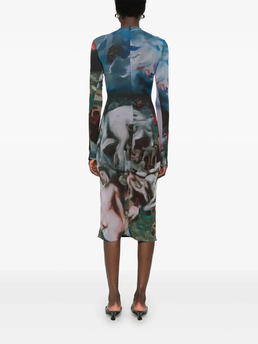x Ambera Wellmann Impossession midi dress 8