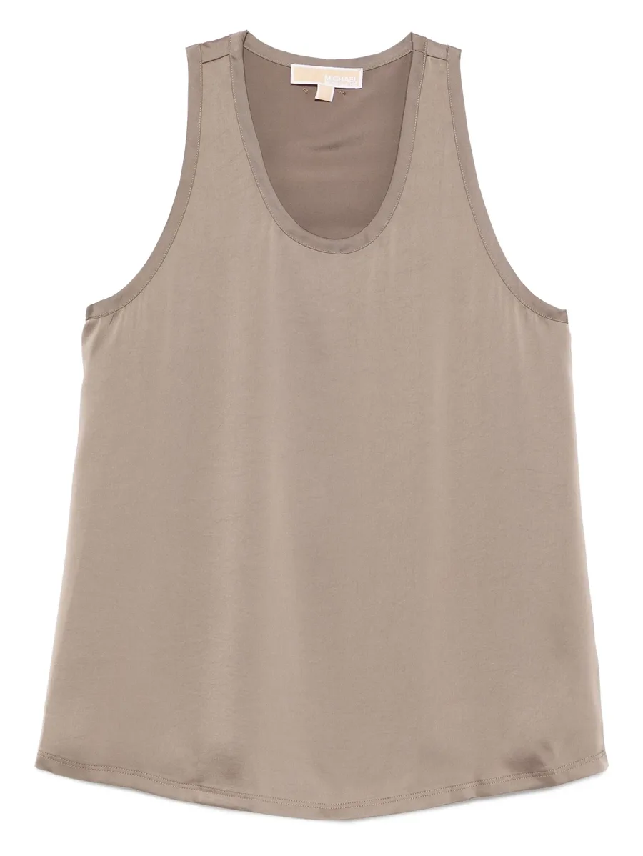 round-neck sleeveless top 1