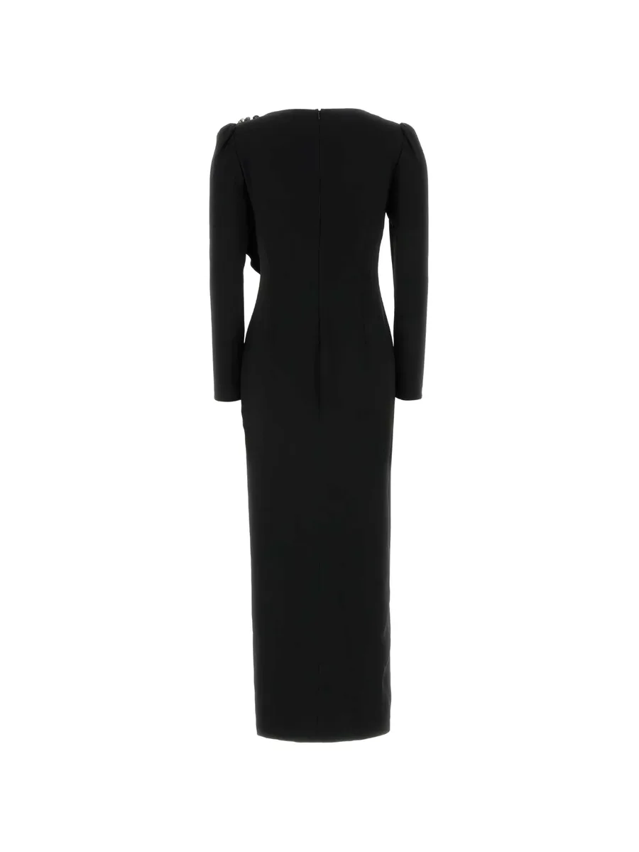 ruffled cady long dress 3