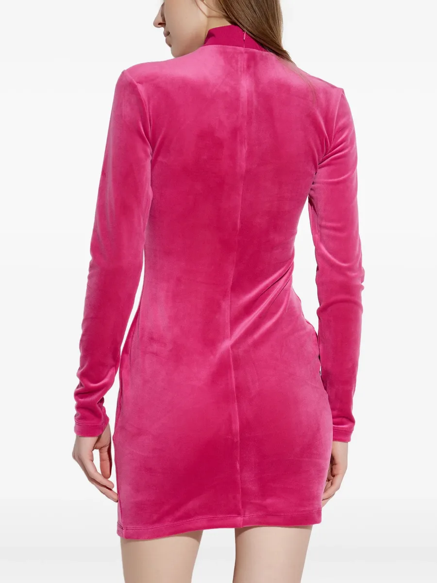 cut-out long-sleeve mini dress 7