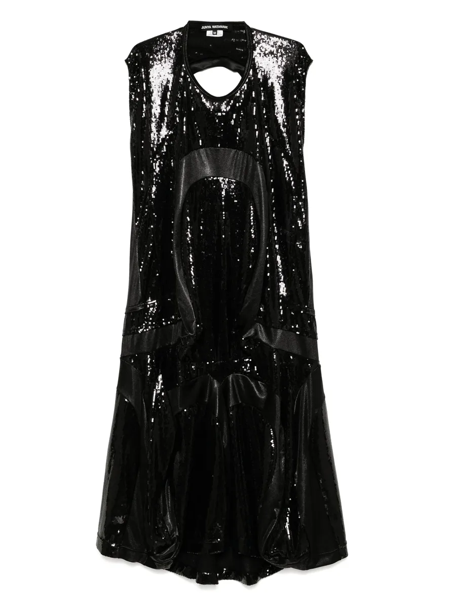 panelled dress 1