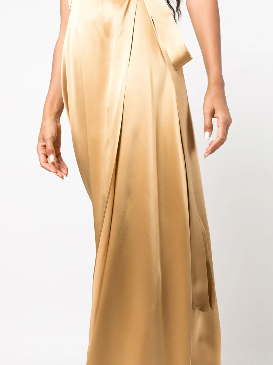 silk maxi wrap dress 9