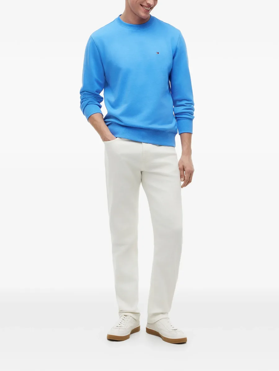logo-embroidered crew-neck sweater 3