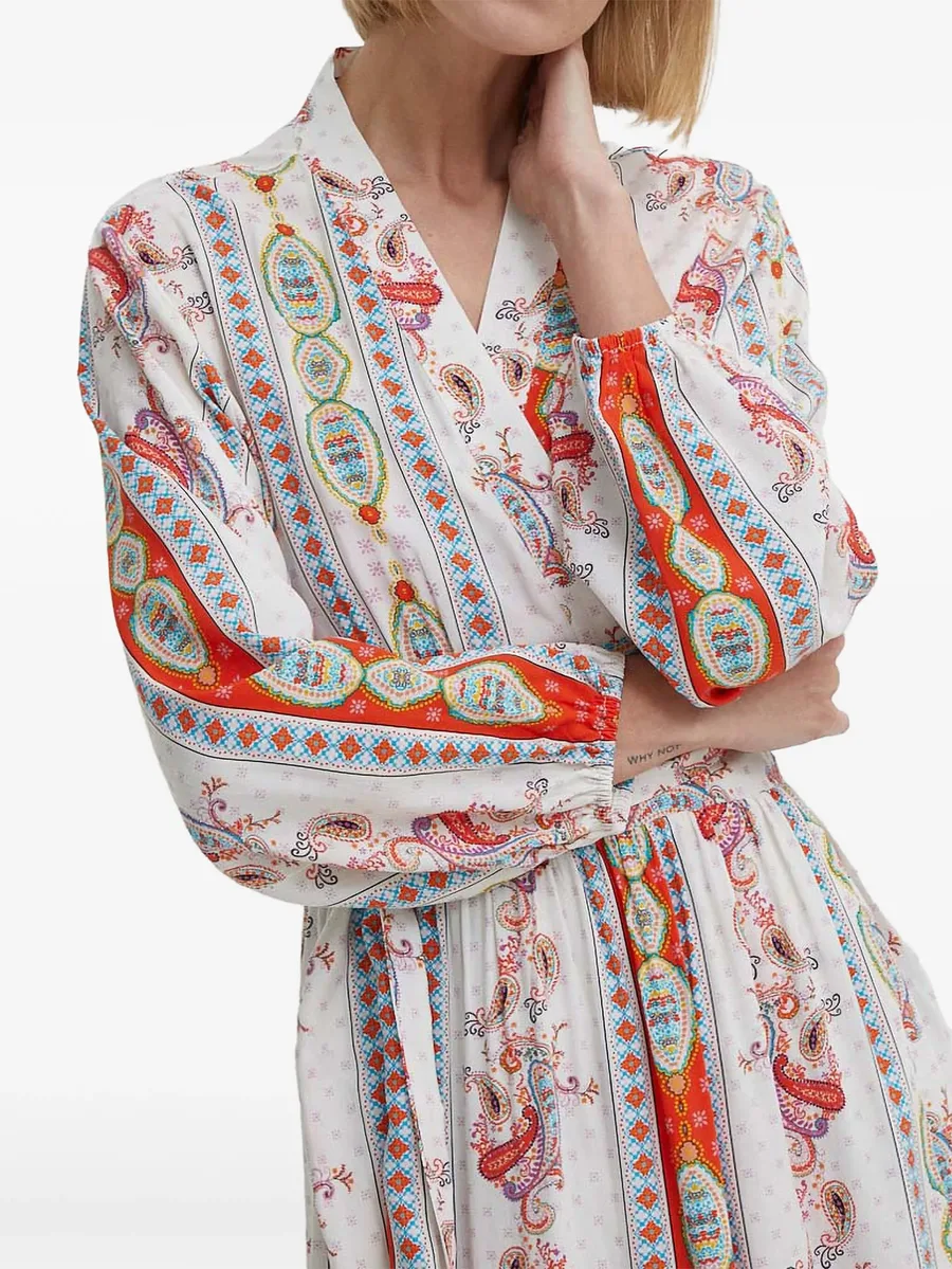 Rachel printed midi dress 6