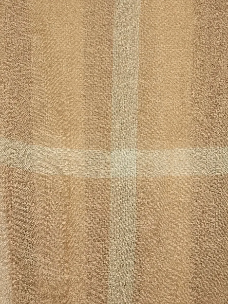 Nova check woven shawl 6