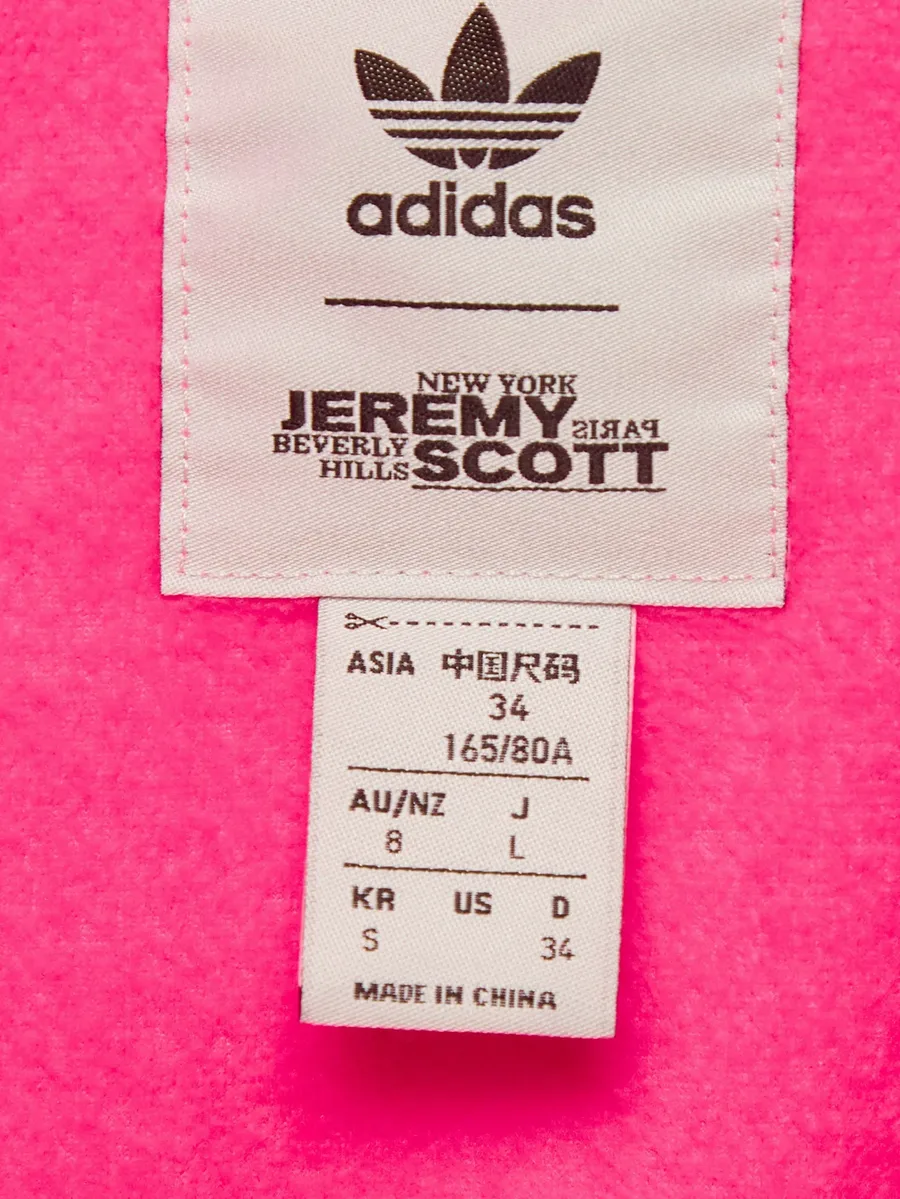 x Jeremy Scott velvet-texture tracksuit 10